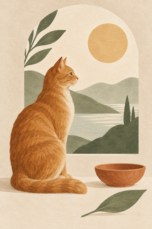 Sunlit Window — artwork preview for physical 4 × 6 inch mini art print